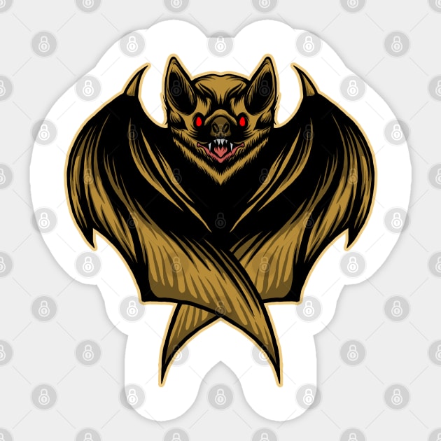 Bad bat Sticker by Tuye Project